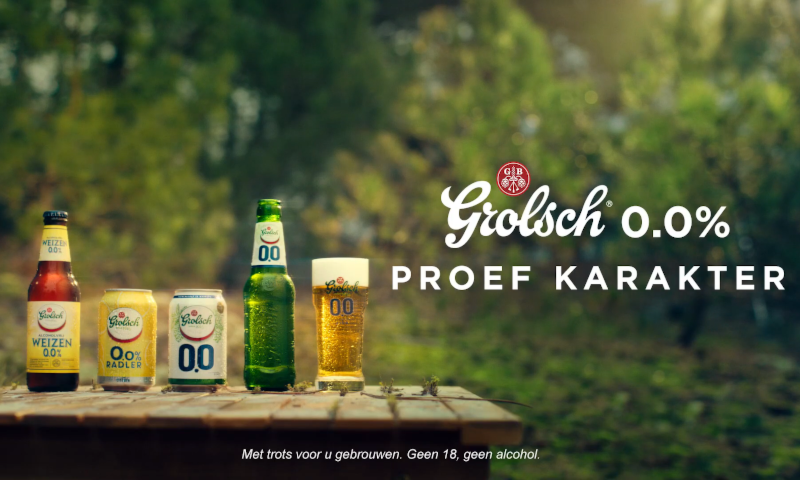 Alcoholvrij grolsch bier - proef karakter